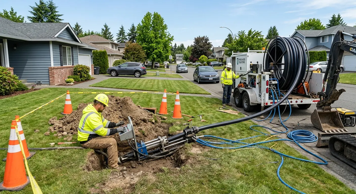 Sewer Line Repair in Bedminster, NJ